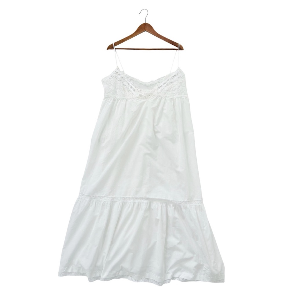 Jonquil by Diane Samandi Elegant White Lace Night Dress
